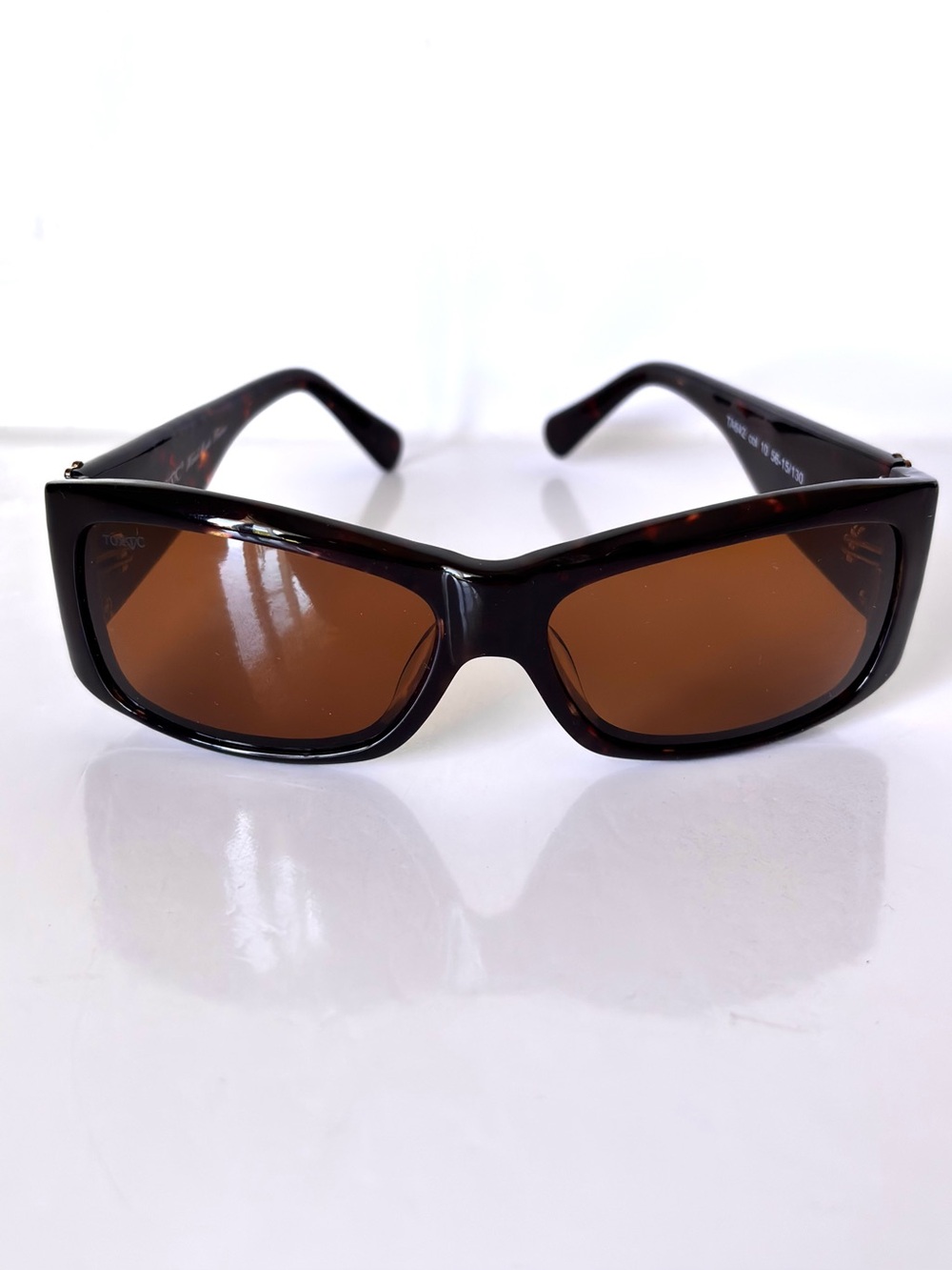 Toxic handmade frame T642 vintage sunglasses col 10 56-15/130